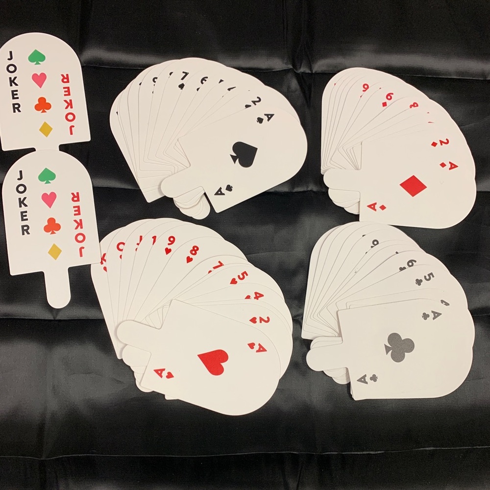 Waterproof Popsicle Playing Cards